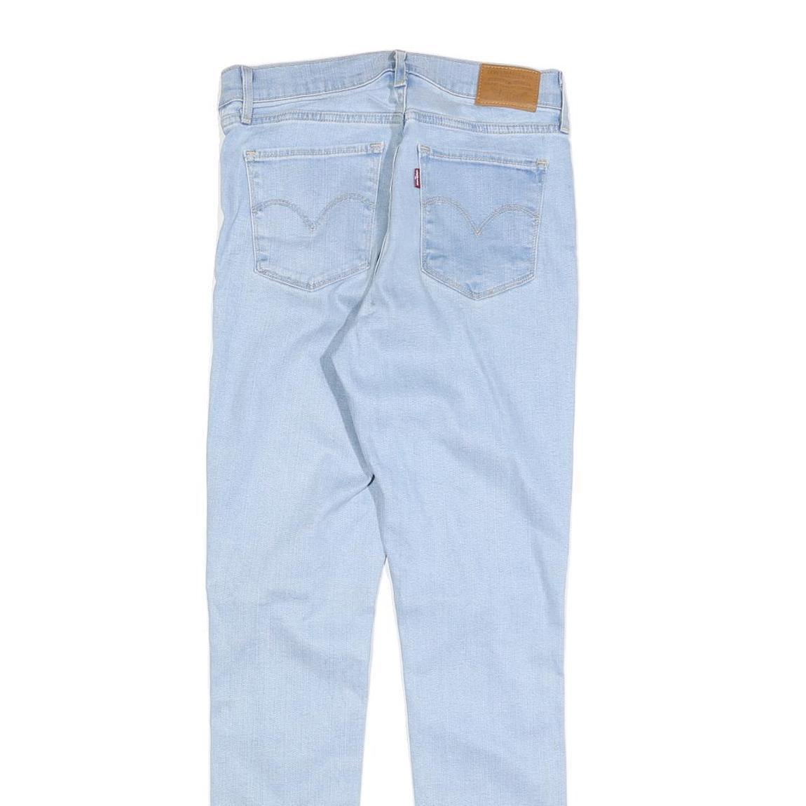 LEVI'S 311 Womens Jeans Slim Skinny Denim Light W27 L30 Cotton Blend Zip