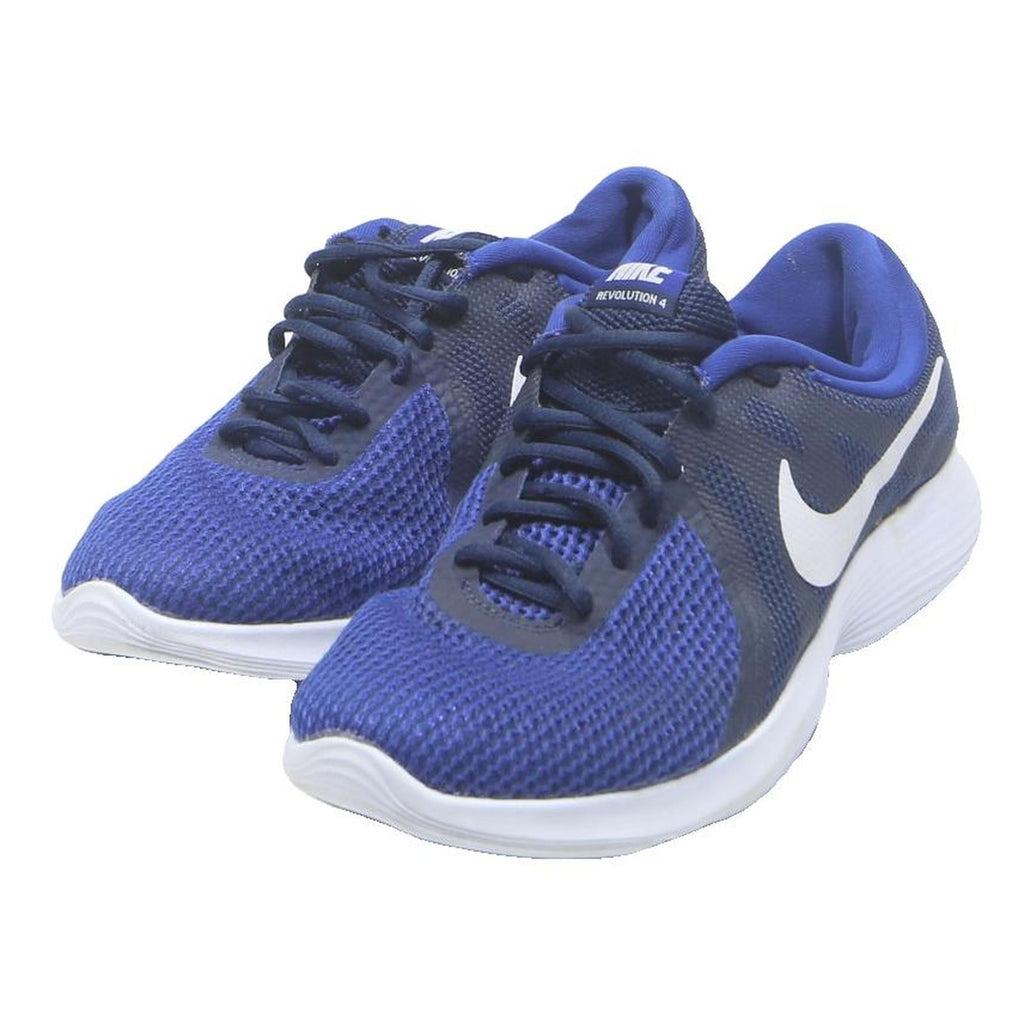 NIKE Revolution 4 Mens Running Trainers Blue Synthetic UK 8.5 Lightweight