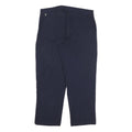 CARHARTT Mens Cotton Blend Navy Relaxed Straight Trousers W38 L30 Workwear Zip