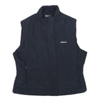 REEBOK Womens Black Jacket S Polyester Blend Plain Zip Sportswear Activewear