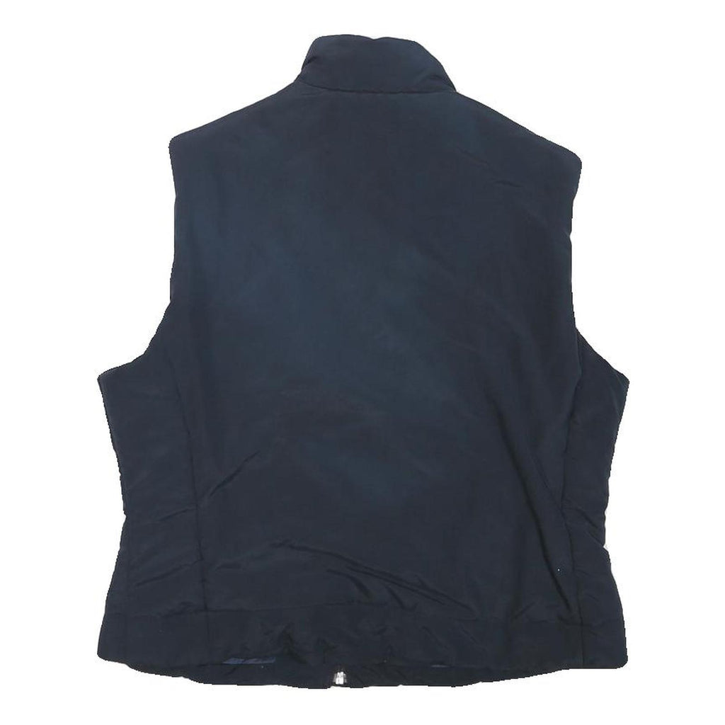 REEBOK Womens Black Jacket S Polyester Blend Plain Zip Sportswear Activewear