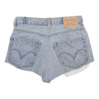 LEVI'S Womens Shorts Blue Denim Casual M W30 Classic Cotton Jean Summer