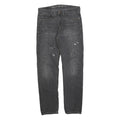 CARHARTT Mens Jeans Black Slim Straight Denim W32 L32 Casual Cotton Blend