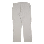 MAMMUT Womens Polyester Blend Beige Regular Fit Straight Leg Trousers W36 L32