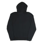 PUMA Mens Black Cotton Blend Full Zip Hoodie S With Logo Graphic