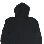 PUMA Mens Black Cotton Blend Full Zip Hoodie S With Logo Graphic
