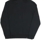 PUMA Mens Black Cotton Blend Full Zip Hoodie S With Logo Graphic