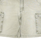 CARHARTT Mens Shorts Beige Cargo Relaxed Fit 2XL W36 Cotton Blend Casual