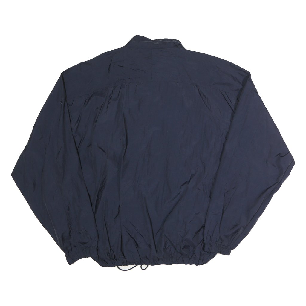 CHAMPION Mens Navy Blue Football Track Jacket XL Polyester Zip
