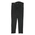 LEVI'S Mens Slim Black Denim Jeans W27 L27 Zip Casual Stylish Fit