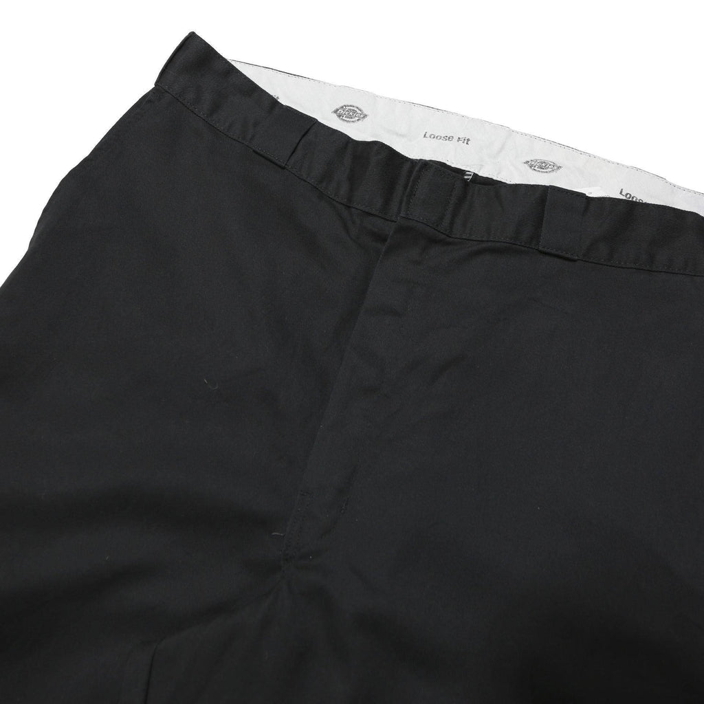 DICKIES Mens Shorts Black Casual XL W38 Loose Fit Polyester Blend Comfortable