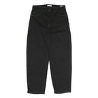SELECTED FEMME Womens Jeans Black Regular Straight Denim W30 L27 Zip Closure