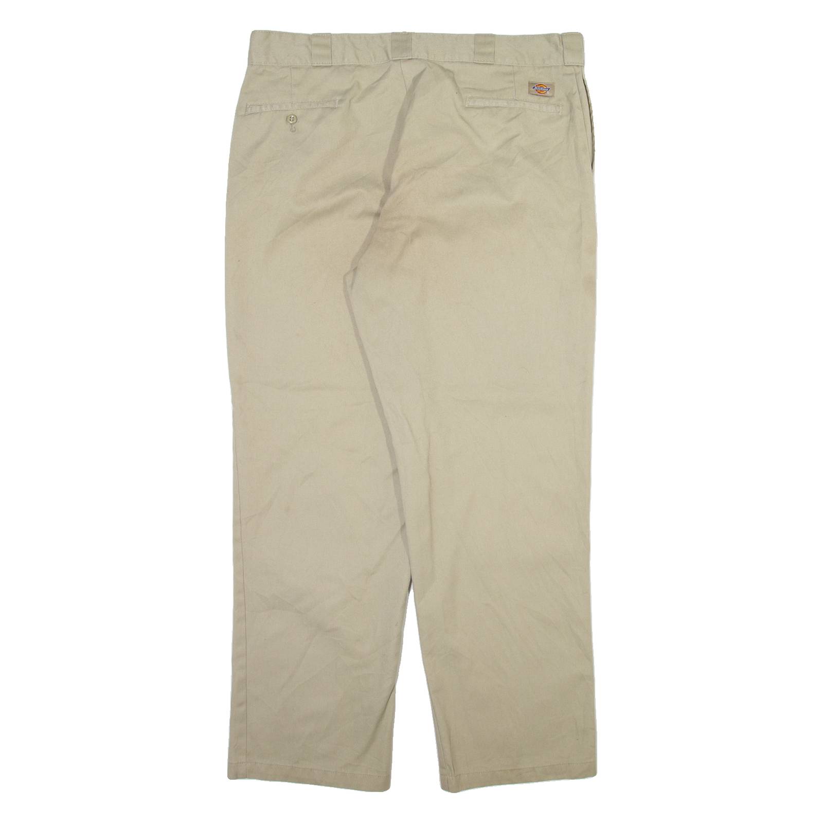 DICKIES 874 Workwear Mens Trousers Beige Regular Straight W40 L32