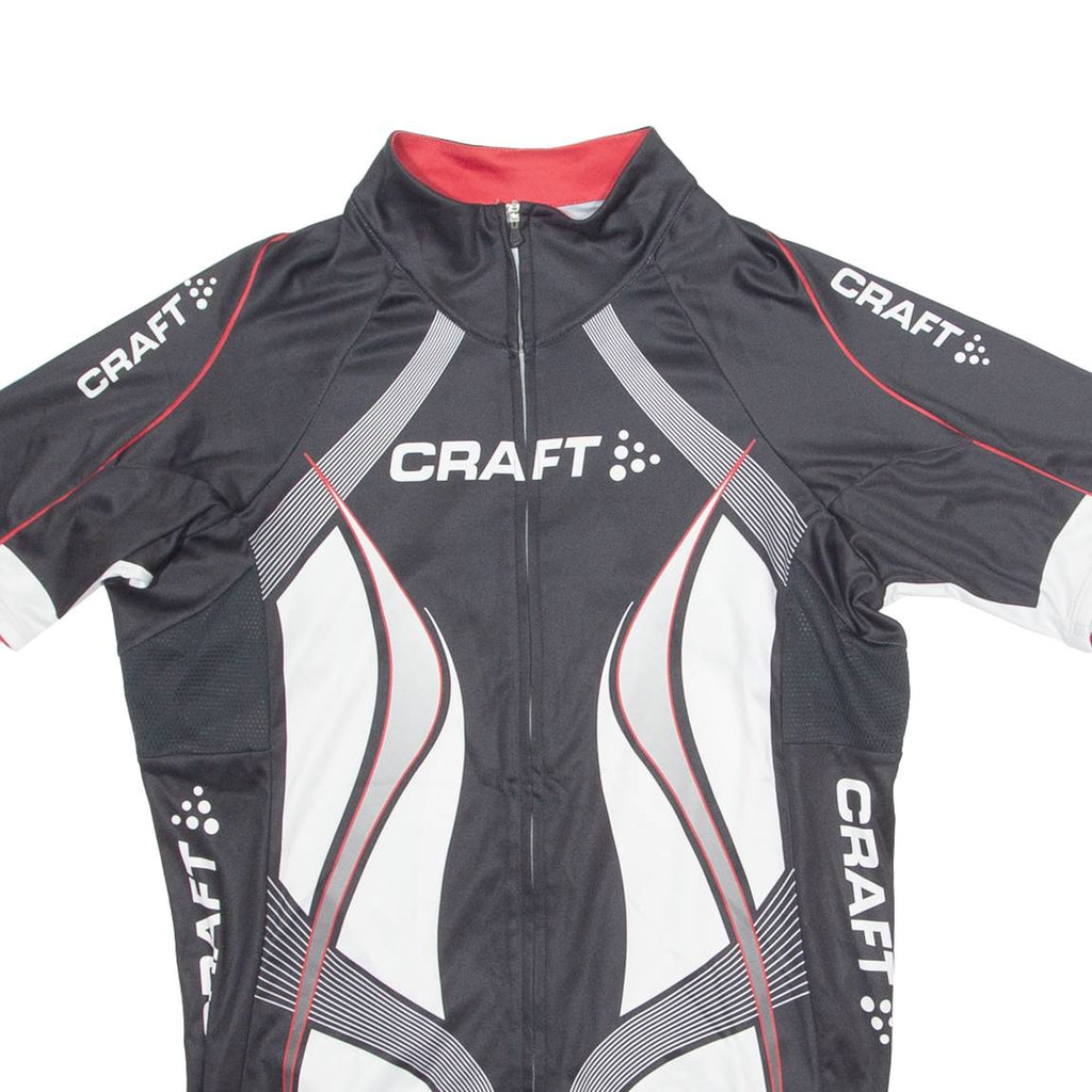 CRAFT Cycling Mens Jersey Black 1/4 Zip M