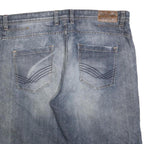 TOM TAILOR Mens Denim Blue Casual Shorts 2XL W42 Cotton Blend Relaxed Fit