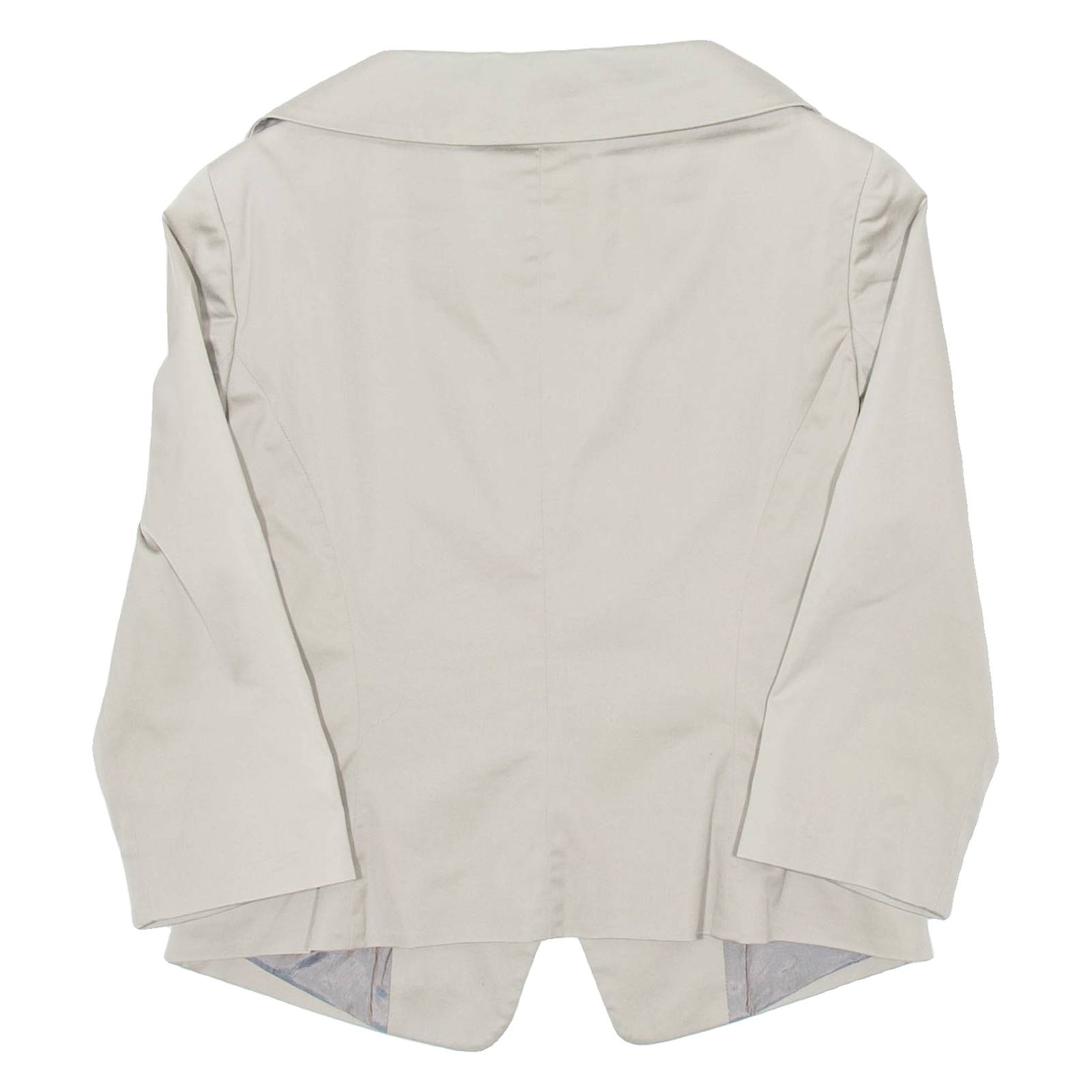 PIU & PIU Womens Blazer Jacket Beige S