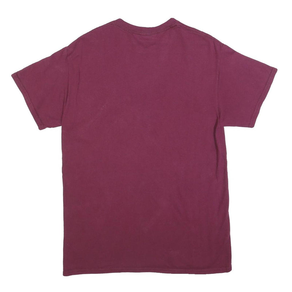 ELITE FAN Mens Maroon Loyola University Chicago T-Shirt M Short Sleeve Crew Neck