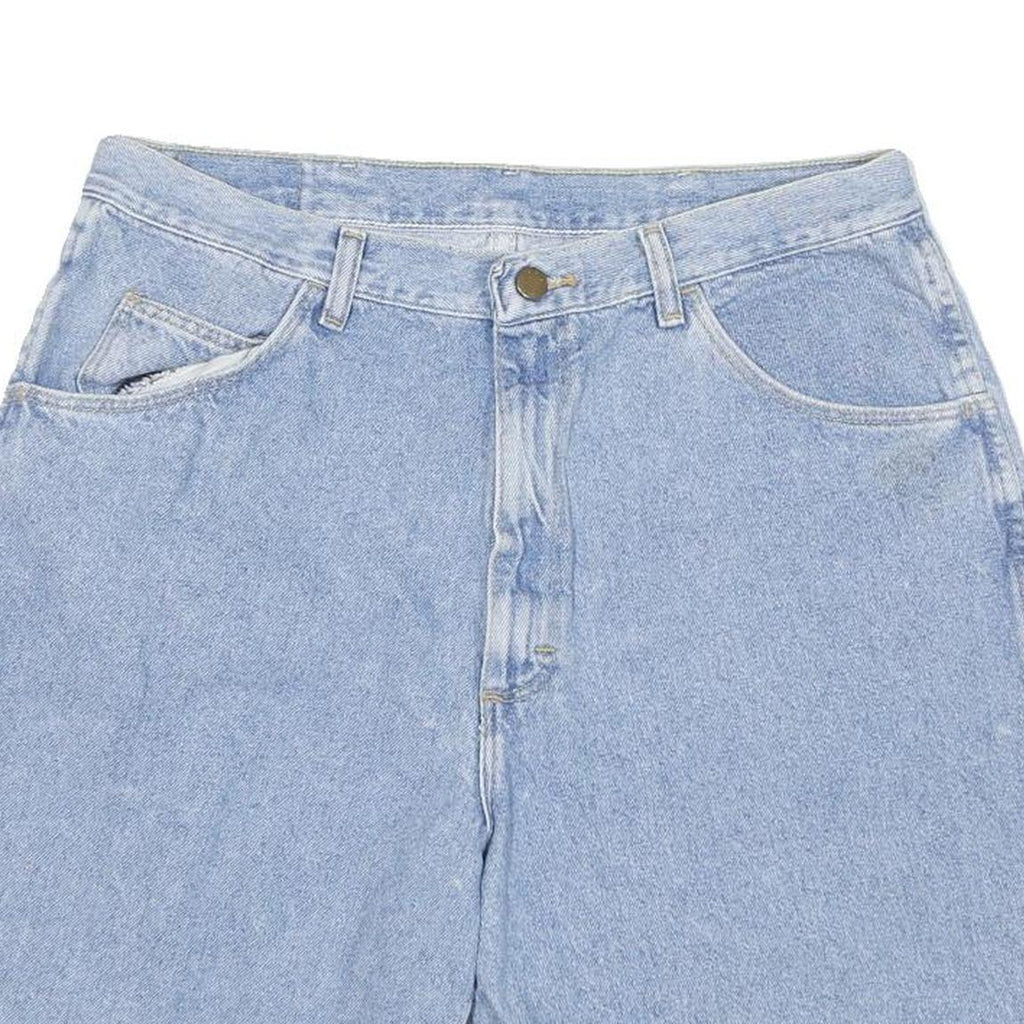 WRANGLER Mens Shorts Blue Denim Casual L W36 Classic Fit Summer