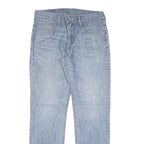 LEVI'S 511 Mens Jeans Blue Slim Straight Denim Medium W30 L30 Slim Fit Zip