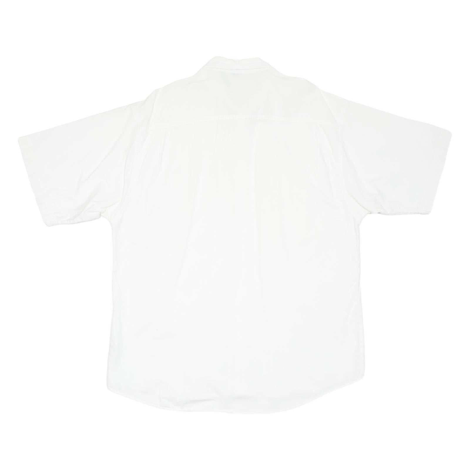 Mens Plain Shirt White L