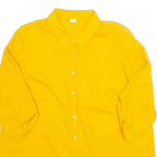 Womens Blouse Orange 3/4 Sleeve UK 14