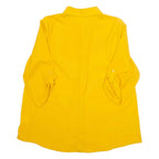 Womens Blouse Orange 3/4 Sleeve UK 14