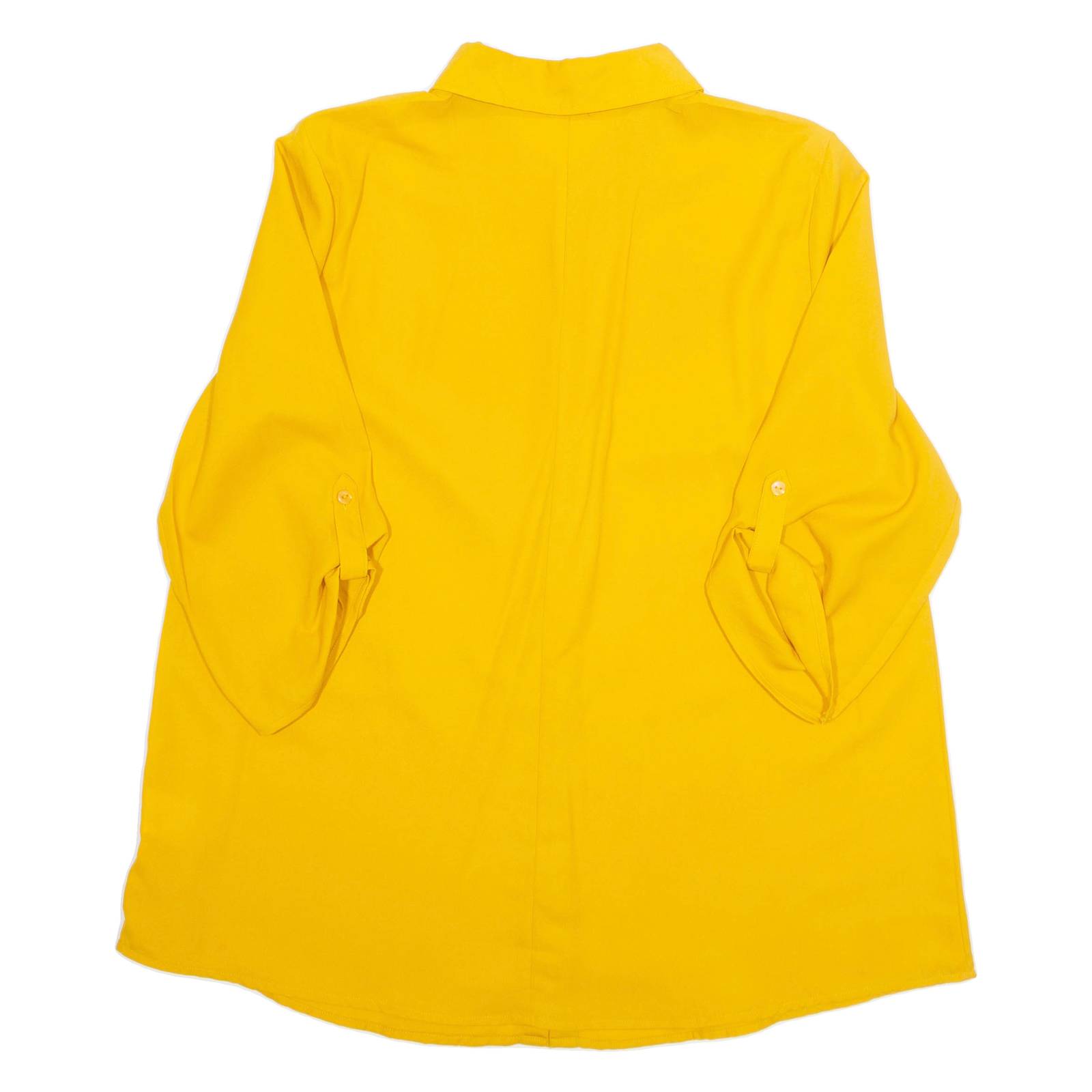 Womens Blouse Orange 3/4 Sleeve UK 14