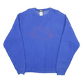 CAROLINA COTTONS Mens Blue College Logo Crew Neck XL Sweatshirt Casual