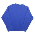 CAROLINA COTTONS Mens Blue College Logo Crew Neck XL Sweatshirt Casual