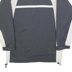 FIREFLY Mens Grey & White Outdoor Jacket XS Polyester Blend Zip Pockets