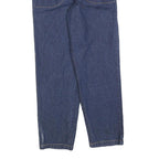 BLAIR Womens Relaxed Blue Denim Cotton Blend W25 L27 Elastic Waistband Casual