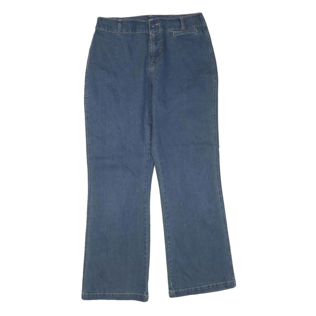 WOOLRICH Womens Jeans Blue Regular Flared Denim Medium W32 L30 Stylish Comfort