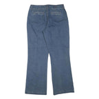 WOOLRICH Womens Jeans Blue Regular Flared Denim Medium W32 L30 Stylish Comfort