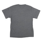 CAMPUS STORE CO Mens Grey Indiana Wesleyan Nursing Graphic T-Shirt M Short