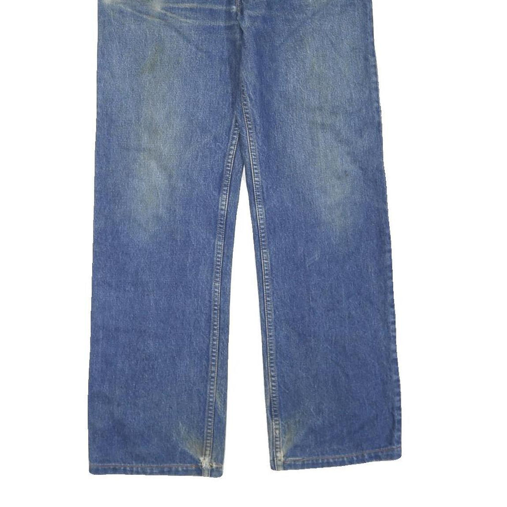 LEVI'S 630 02 Mens Regular Blue Denim W33 L28 Classic Zip Closure Casual Jeans