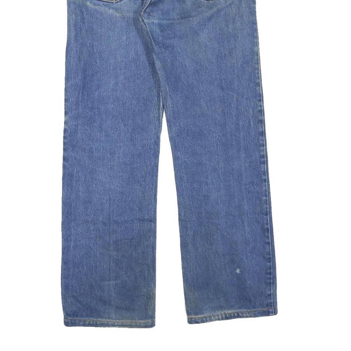 LEVI'S 630 02 Mens Regular Blue Denim W33 L28 Classic Zip Closure Casual Jeans