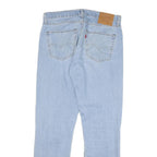 LEVI'S 511 Slim Mens Jeans Light Blue Slim Straight Denim Medium W33 L31 Zip