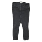 LEVI'S Womens Slim Black Skinny Denim Medium W30 L28 311 Cotton Blend Zip Jeans