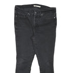 LEVI'S Womens Slim Black Skinny Denim Medium W30 L28 311 Cotton Blend Zip Jeans