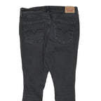 LEVI'S Womens Slim Black Skinny Denim Medium W30 L28 311 Cotton Blend Zip Jeans