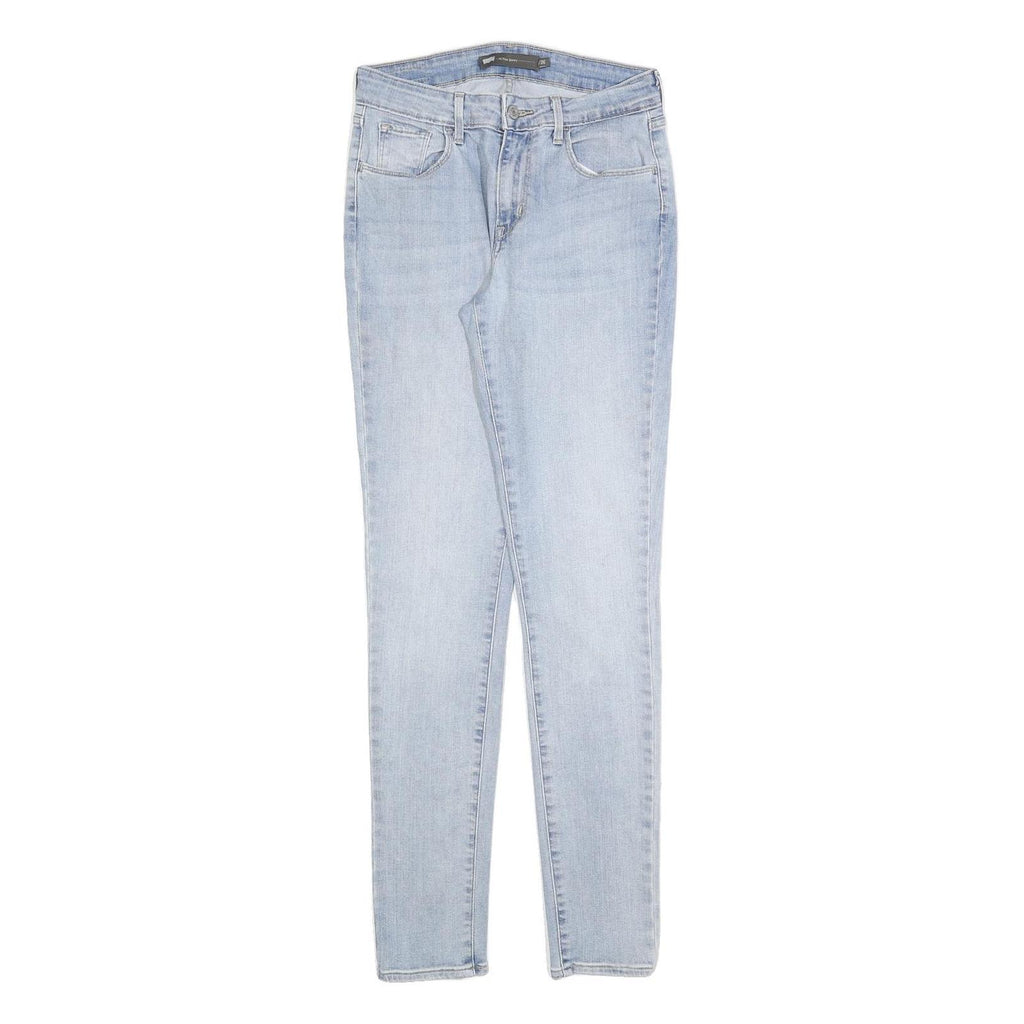 LEVI'S Womens Jeans Blue Slim Skinny Denim Light W26 L32 Classic Style Zip
