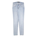 LEVI'S Womens Jeans Blue Slim Skinny Denim Light W26 L32 Classic Style Zip