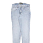 LEVI'S Womens Jeans Blue Slim Skinny Denim Light W26 L32 Classic Style Zip