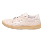 REEBOK Club C Womens Low Top Trainers Beige Synthetic UK 4.5 Casual Retro