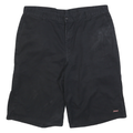 DICKIES Mens Shorts Black Casual 2XL W42 Cotton Blend Workwear