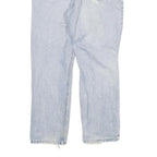 CARHARTT Mens Regular Fit Light Blue Denim Jeans W36 L29 Distressed Cotton Blend