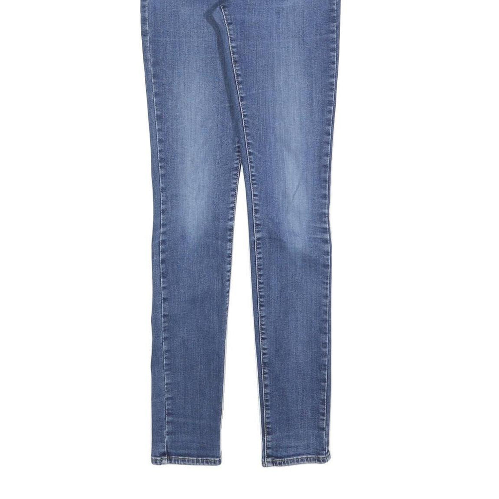 LEVI'S 721 Womens Jeans Blue Slim Skinny Denim Light W27 L32 Stretch