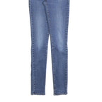 LEVI'S 721 Womens Jeans Blue Slim Skinny Denim Light W27 L32 Stretch