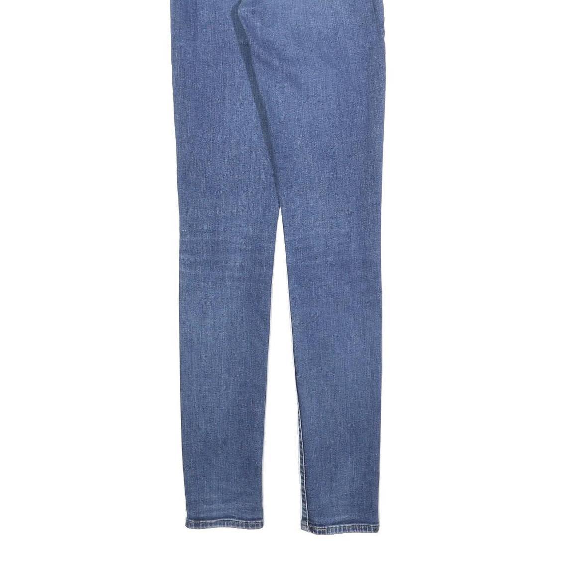 LEVI'S 721 Womens Jeans Blue Slim Skinny Denim Light W27 L32 Stretch