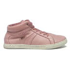 PALLADIUM Womens Lace-Up Leather Ankle Boots Pink UK 7 Casual Designer Footwear